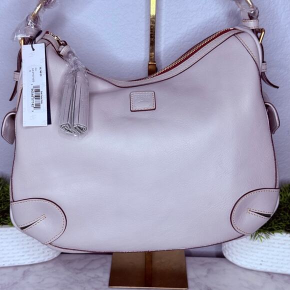 Dooney and Bourke Florentine Side Pocket Hobo $528 - Picture 3 of 14